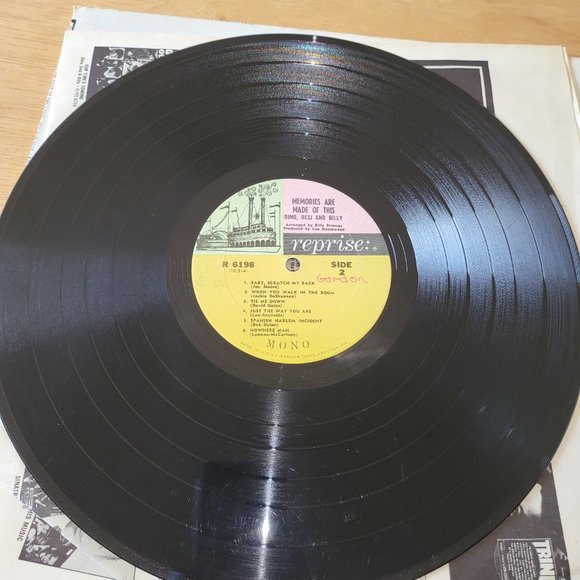 DINO, DESI & BILLY Memories Are Made Of This LP 1966 Reprise Records 6198 LP9 - Picture 8 of 9